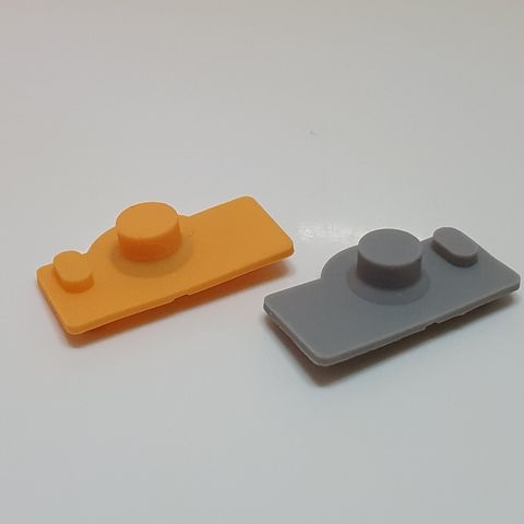 Deler til håndkontroll / Silicone Pads til Trigger Buttons / Nintendo 64 (N64)