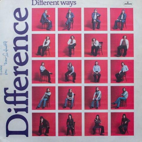 LP Difference - Different Ways 1975 Norway, Signert!