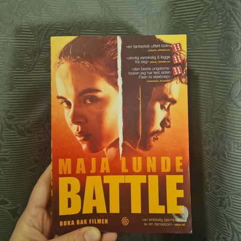 Ungdomsroman: Battle skrevet av Maja Lunde. Boka bak filmen!