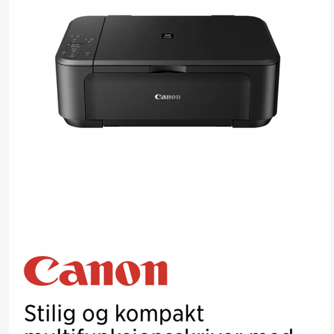 Canon - Printer/ Kopi/ Scan (trådløs)