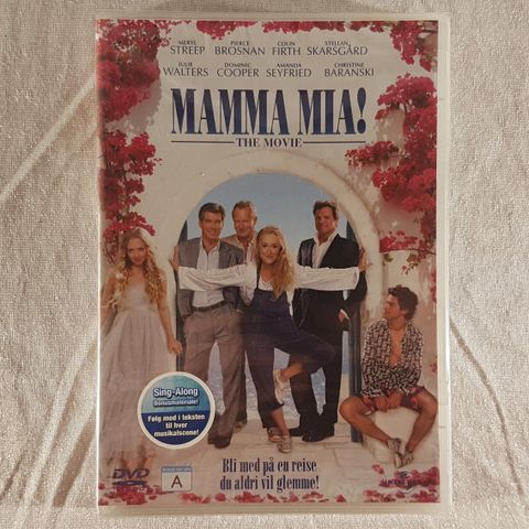 Mamma Mia DVD ny forseglet norsk tekst