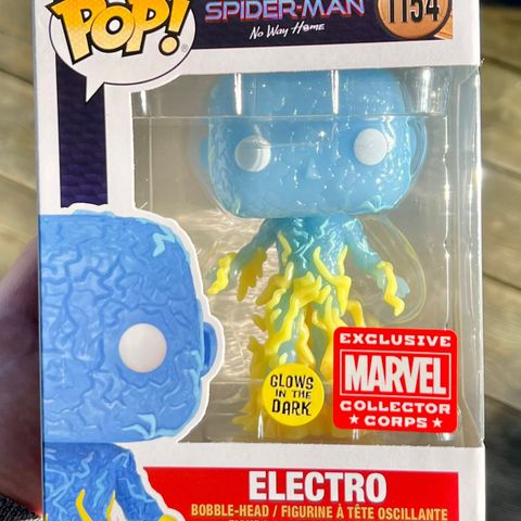 Funko Pop! Electro (Glow In The Dark) | Spider-Man: No Way Home (1154)