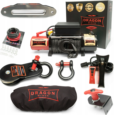 Vinsj OFF ROAD BULLWINCH DRAGON 20,5kg - 9072kg 12V/24V