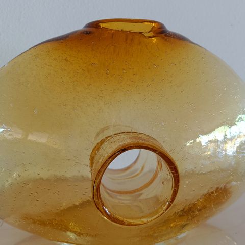 Vintage vase i glass fra USA