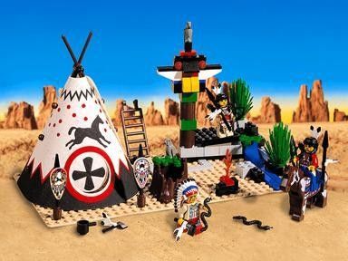 Vintage Lego Western 6746 Chief's Tepee