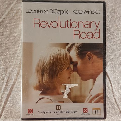 Revolutionary Road DVD ny forseglet med norsk tekst