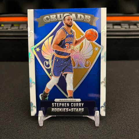 Stephen Curry Panini Blue Crusade 03/99 Golden State Warriors NBA
