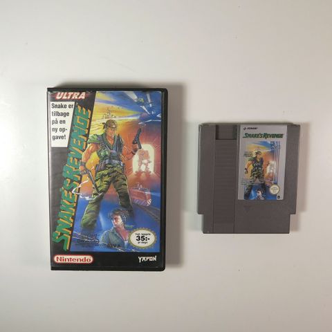 Snake's Revenge NES - Utleieboks