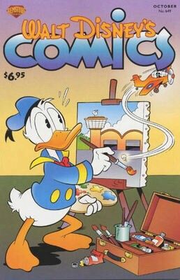 3 Gemstone Publishing Walt Disney's Comics og Uncle Scrooge Comics