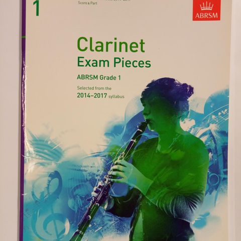 Clarinet exam pieces ABRSM