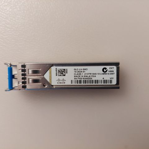 Cisco GLC-LH-SMD 1GB/s 1000BASE-LX/LH 10K 1310nm SFP Transceiver 10-2625-01