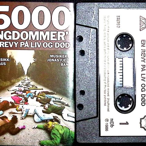 5000 ungdommer - Strøken kassett - Ole Paus - Jonas Fjeld