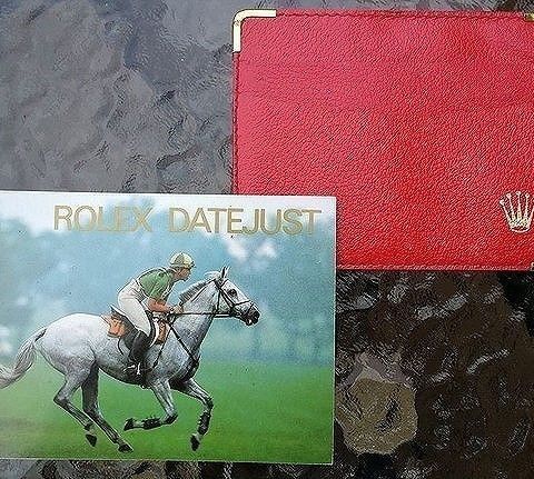 Rolex Sertifikatholder og Datejust Booklet