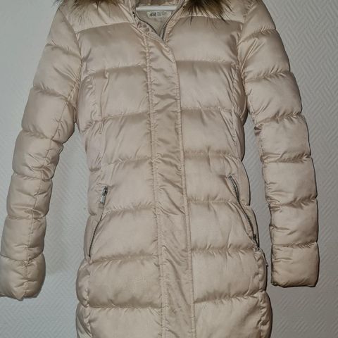 H&M vinter jakke jente