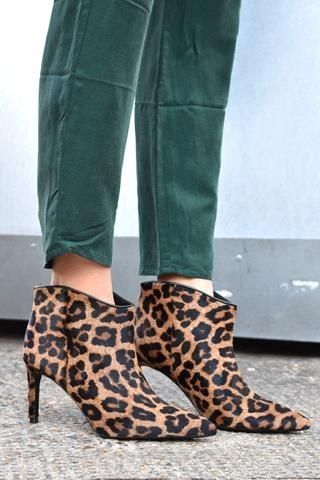 Custommade aeja leopard sko. Str 41