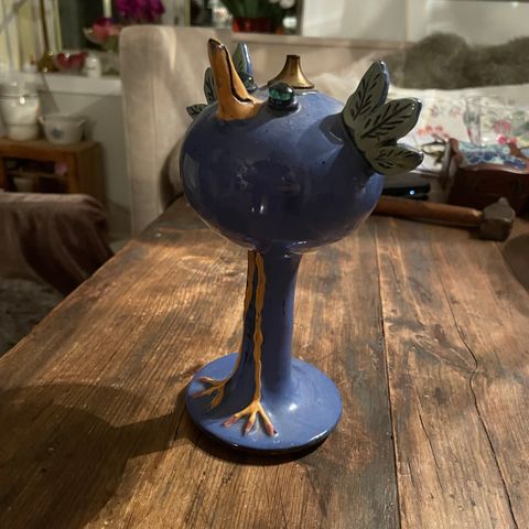 Oljelampe  - Figur fugl