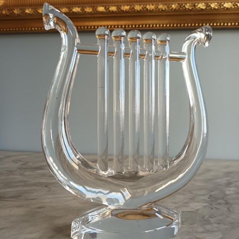 Hadeland " Lyre " kunstglass