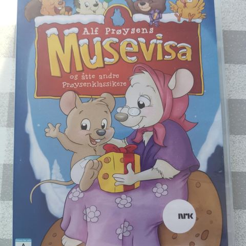 Alf Prøysens Musevisa og åtte andre.. (DVD, i plast)