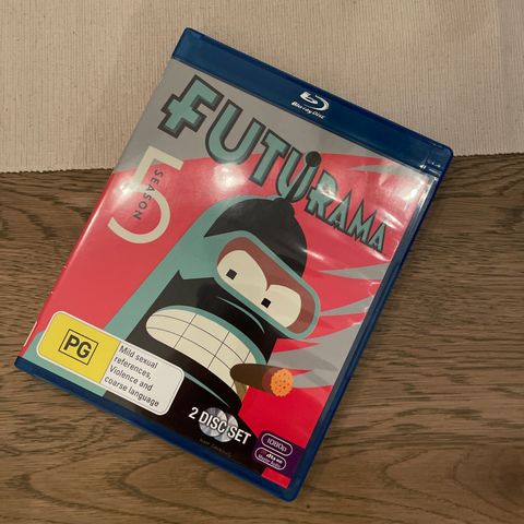 Futurama Sesong 5 til blu-ray (kjøpt i Australia)