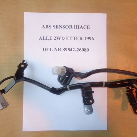 Hiace 2wd ABS sensor fremme h og v