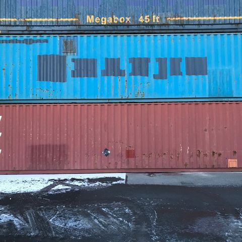 Leie brukte 40 ft HC container. Fredrikstad og omegn