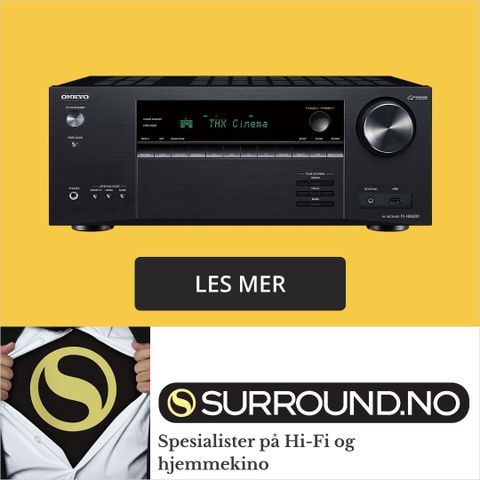 Onkyo TX-NR6100 - Hjemmekinoreceiver - På lager!