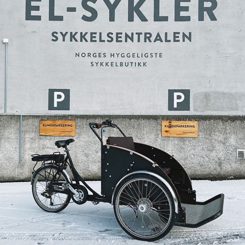 EL-sykkel. TAXA fra Christianiabikes.