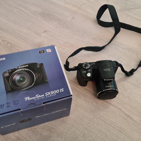 Canon SX500 IS + kameraveske