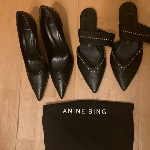 Anine Bing diverse sko - svart