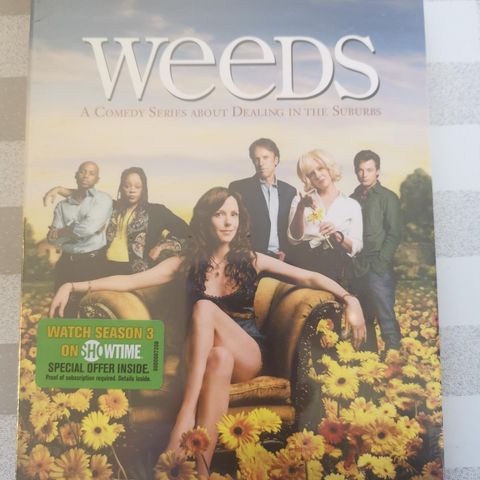 Weeds - season 2 (DVD, region 1, ny i plast)