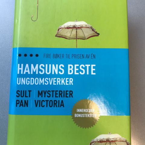 Knut Hamsun - Sult Viktoria Pan Mysterier