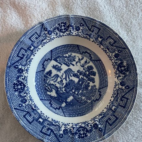 Diverse Willow Pattern / China fra Egersund Fayance selges