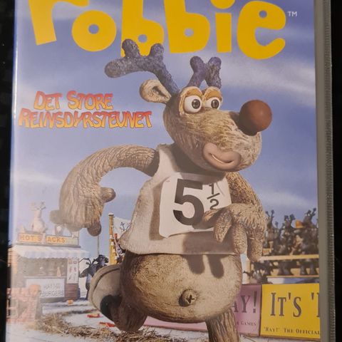 Reinsdyret Robbie - Det store reinsdyrstevnet VHS Norsk/Engelsk