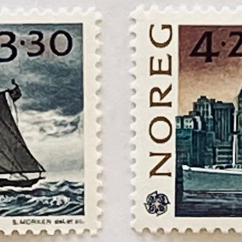 Norge 1992 Europa XIV   NK 1145 og NK 1146   Postfrisk