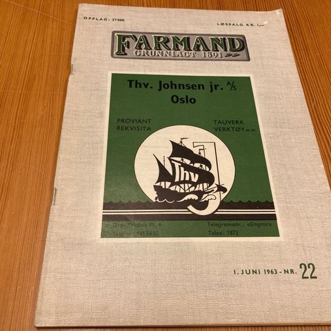 FARMAND Nr. 22 - 1. JUNI 1963