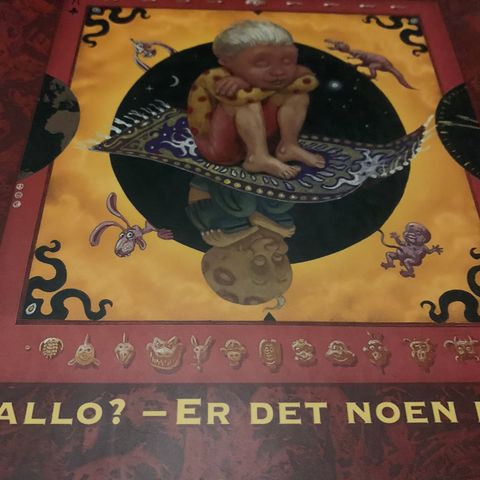 Jostein Gaarder sin bok Hallo!, er det noen her til salgs.