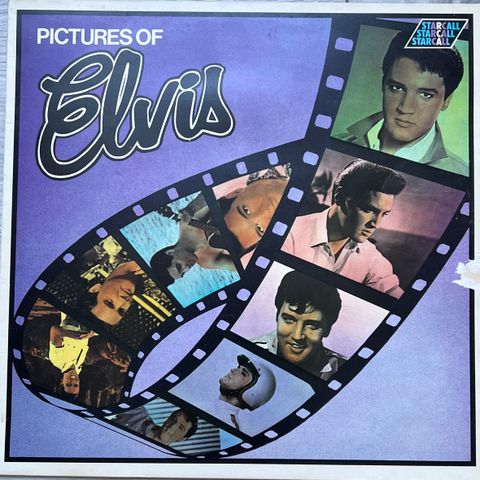 Elvis Presley - Engelske nytrykk og orig. LP'er etter 1977