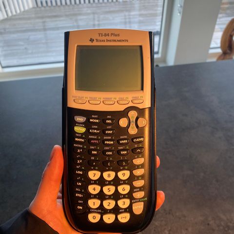 Ti-84 Pluss Grafisk Kalkulator