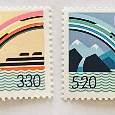 Norge 1992 Verdensutstillingen Expo'92   NK 1143 og NK 1144. Postfrisk