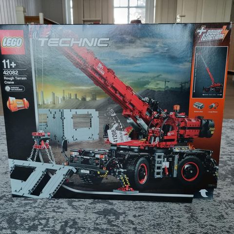 LEGO Technic 42082 Stor Terrengkran (uåpnet)