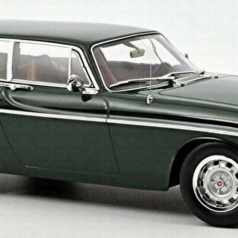 Volvo 1800 ES  mørk grønn lakk 1973 modell Norev skala 1:18.