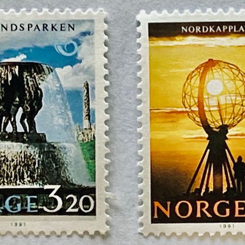 Norge 1991   Norden IX    NK 1117 og NK 1118   Postfrisk.