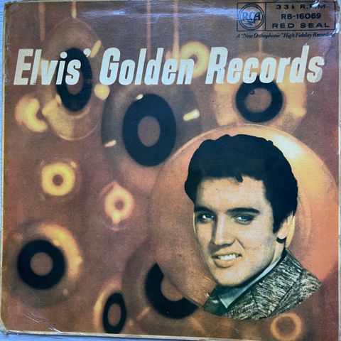 Elvis Presley - Engelske originale LP'er utgitt før 1977
