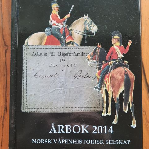 Norsk Våpenhistorisk Selskap årbok 2014