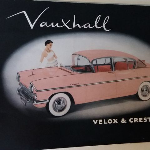 Vauxhall Velox & Cresta -brosjyre.