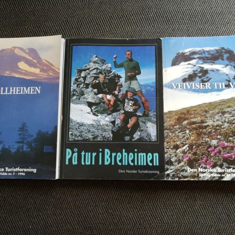 Årbøker Den norske Turistforening. Breheimen, Hardangervidda og Trollheimen