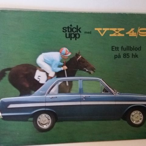 Vauxhall VX 4/90 -brosjyre.