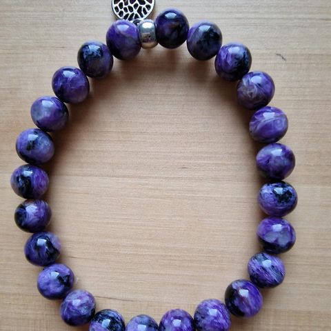 Charoite bracelet