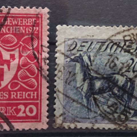 TYSKLAND: Das Reich,  AFA 176 og 204 / T1-150 v...