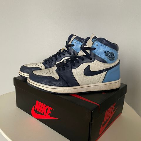 Air Jordan 1 Obsidian Str. 43